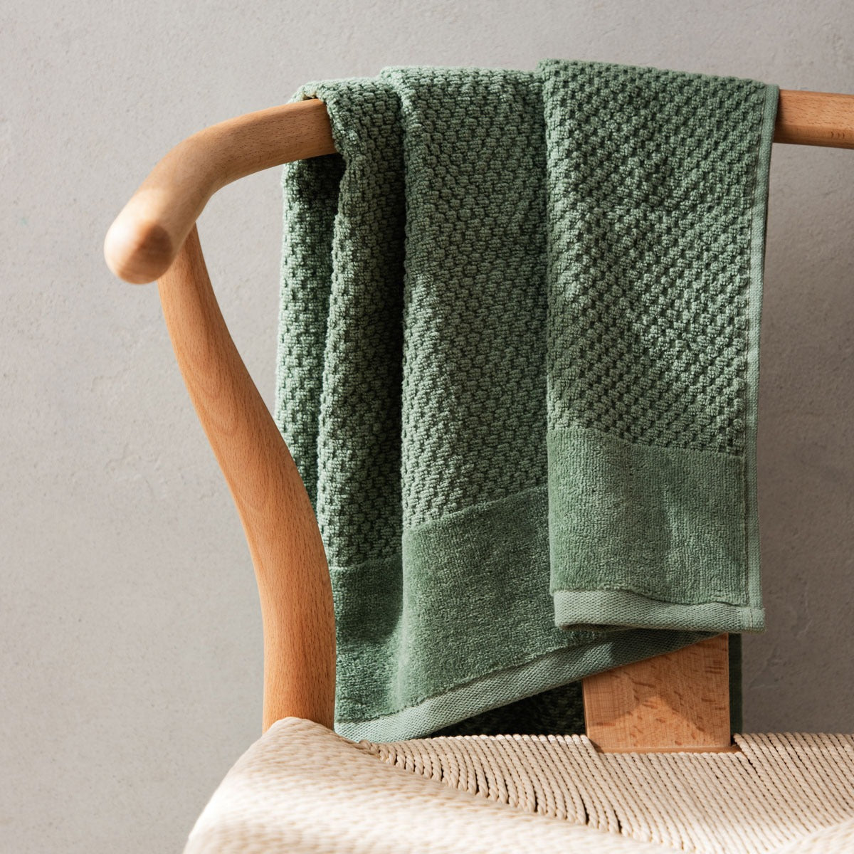 NASIA Cotton Pistachio Towel 50x90 cm