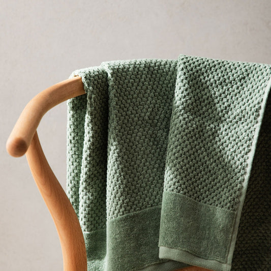 NASIA Cotton Pistachio Towel 70x130 cm