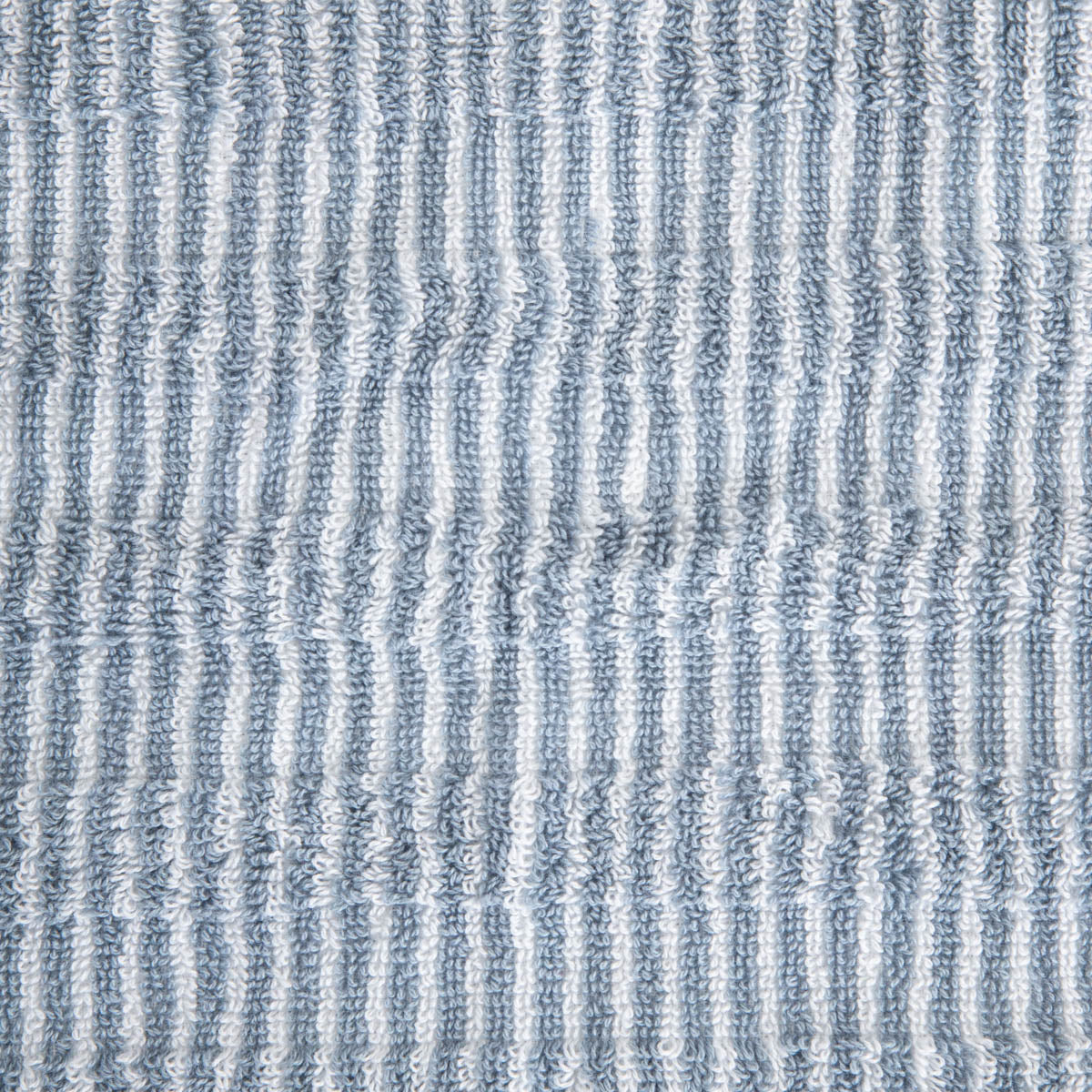 TIRAS Blue Striped Towel 50x90 cm - Soft Cotton, Quick Dry