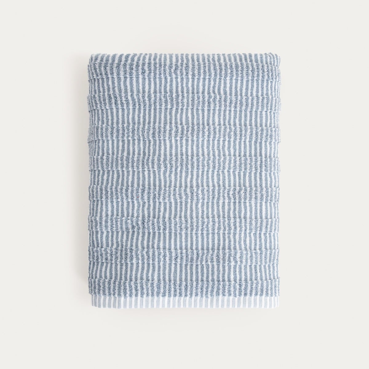 TIRAS Blue Striped Cotton Towel 70x130 cm