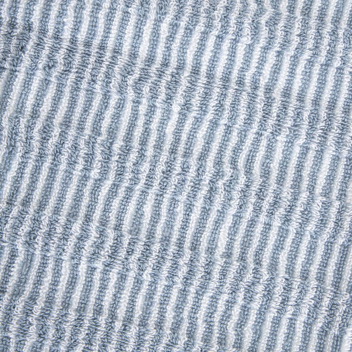 TIRAS Blue Striped Cotton Towel 70x130 cm