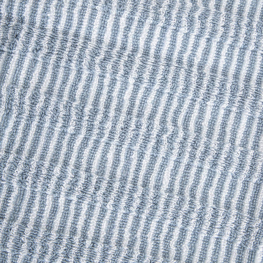 TIRAS Blue Striped Cotton Towel 70x130 cm