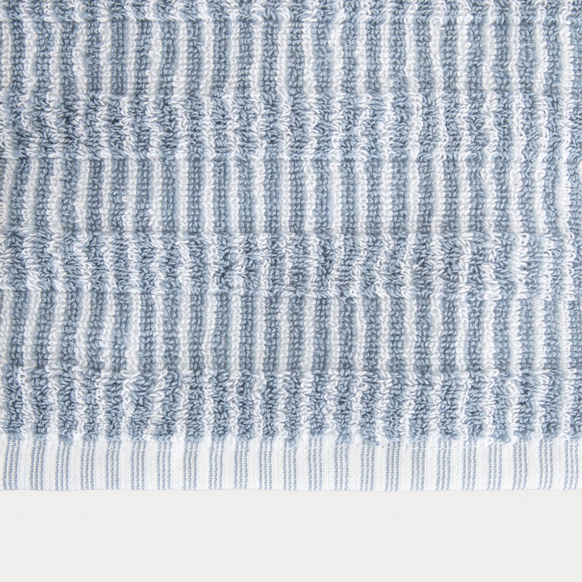 TIRAS Blue Striped Cotton Towel 70x130 cm