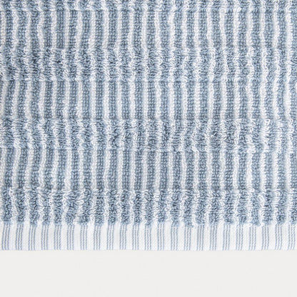 TIRAS Blue Striped Cotton Towel 70x130 cm