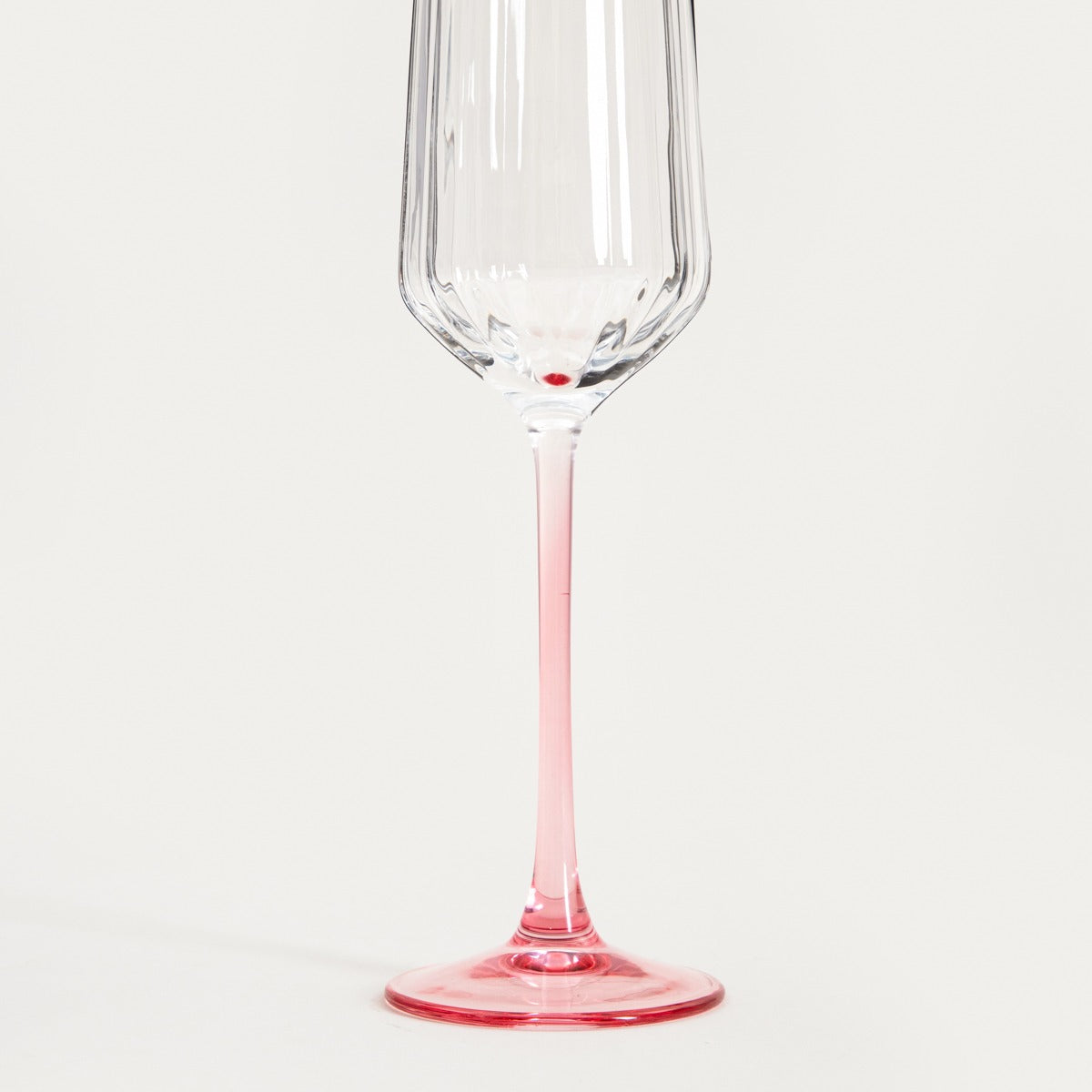 Kieliszek BRILL Champagne Glass with Pink Stem 0.27L