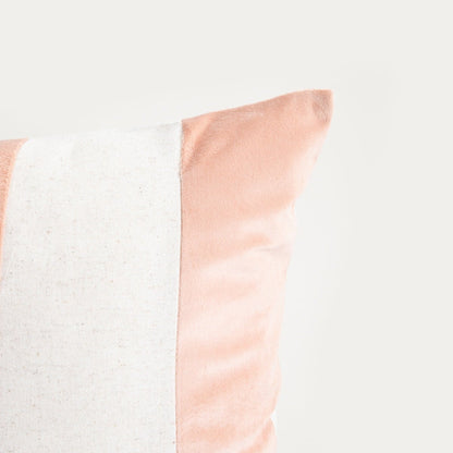 MANO Linen Blend Beige Striped Pillowcase 45x45cm