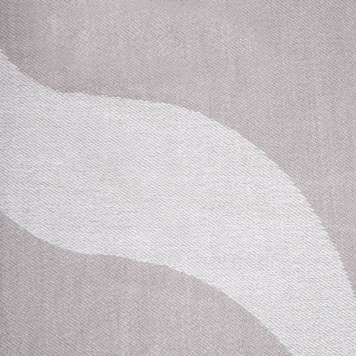 KALOR Grey Jacquard Blanket with Fringe 135x200cm