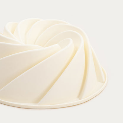 Silicone mould MOLLIS ES Cream Spiral Silicone Cake Mould 24.5x9 cm