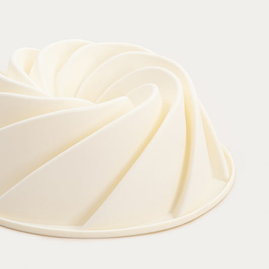 Silicone mould MOLLIS ES Cream Spiral Silicone Cake Mould 24.5x9 cm