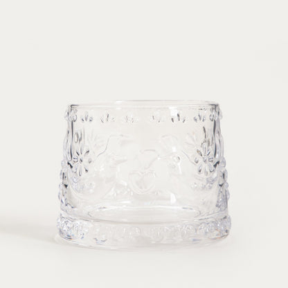 Creston Glass Sugar Bowl with Bird Motif 0.26L