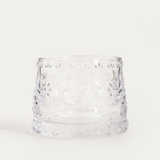 Creston Glass Sugar Bowl with Bird Motif 0.26L