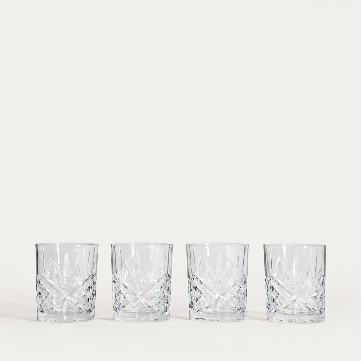 MIRRA Glass Set - 4 Low Glasses 0.2L