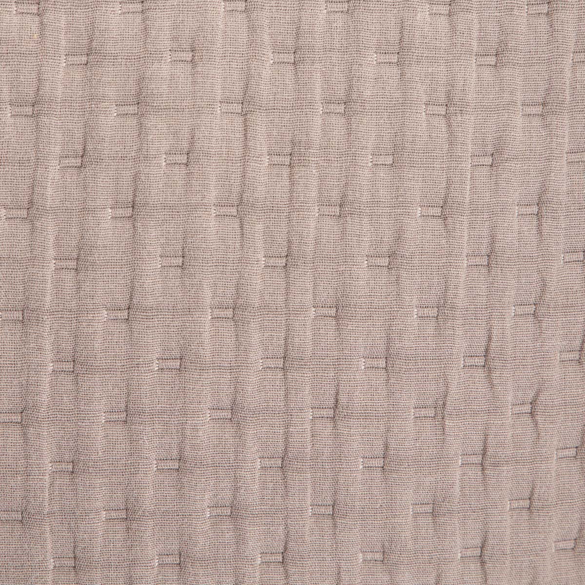 Anisha Beige Decorative Quilted Cushion Cover 45x45cm