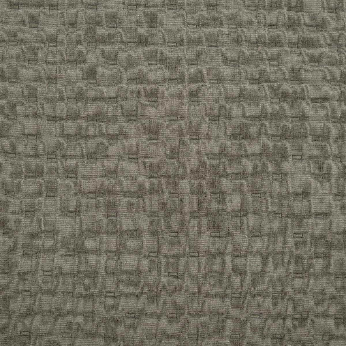 ANISHA Olive Decorative Quilted Cushion Cover 45x45cm