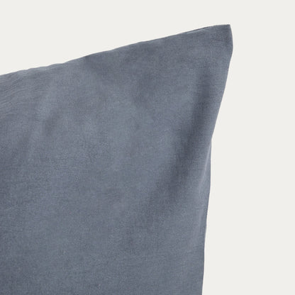Set of Two MAISY Microfibre Grey Pillowcases 40x40 cm