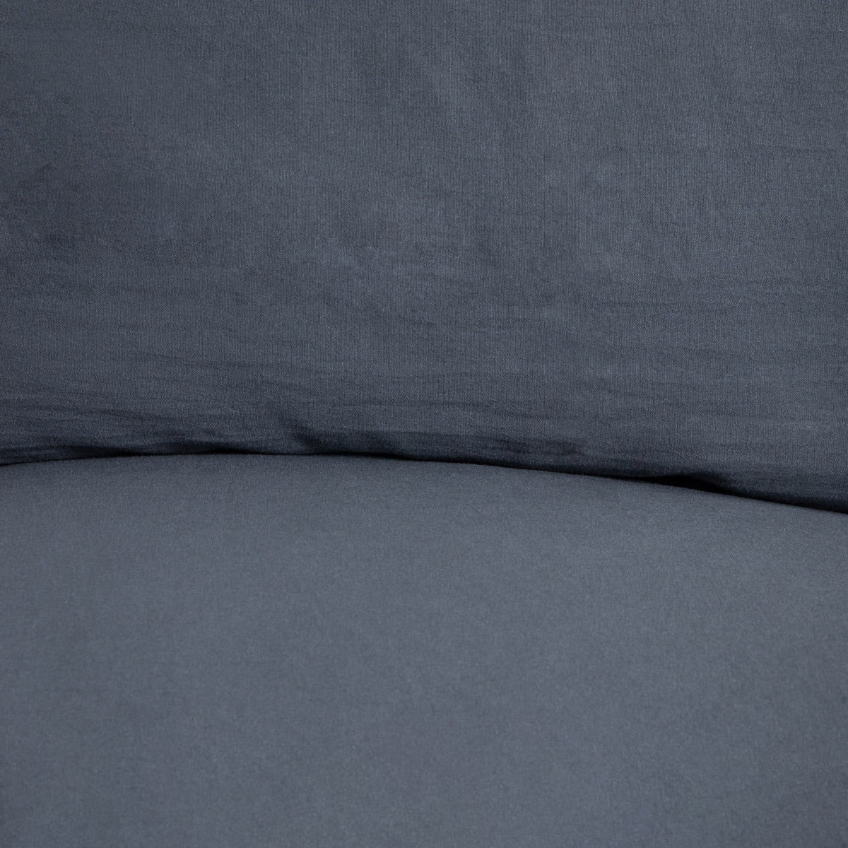 Set of Two MAISY Microfibre Grey Pillowcases 40x40 cm