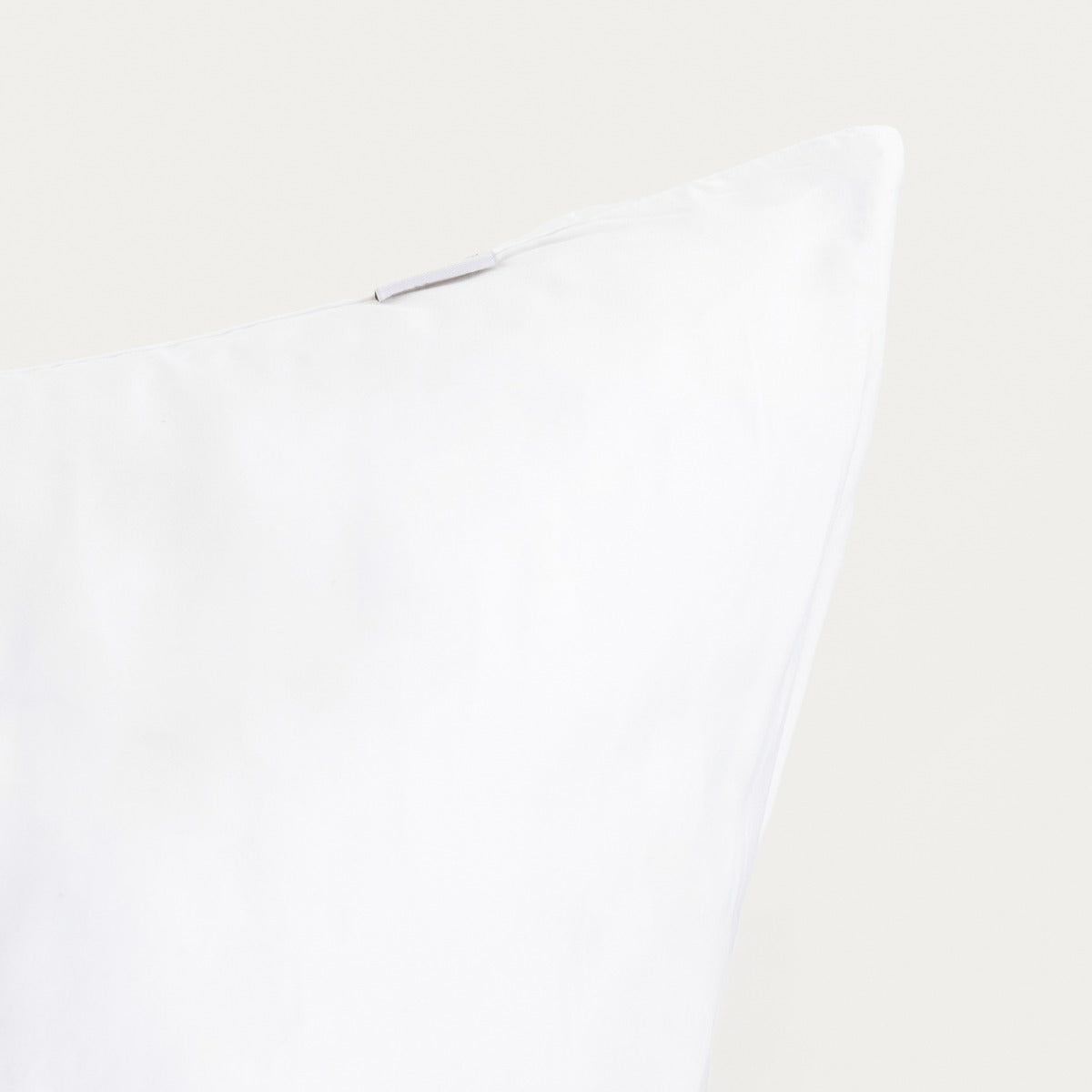 Set of Two MAISY White Microfibre Pillowcases 40x40 cm