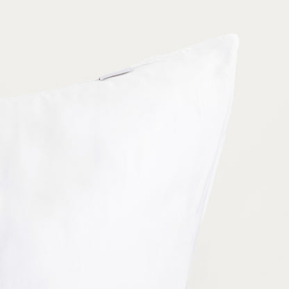 Set of Two MAISY White Microfibre Pillowcases 50x60 cm