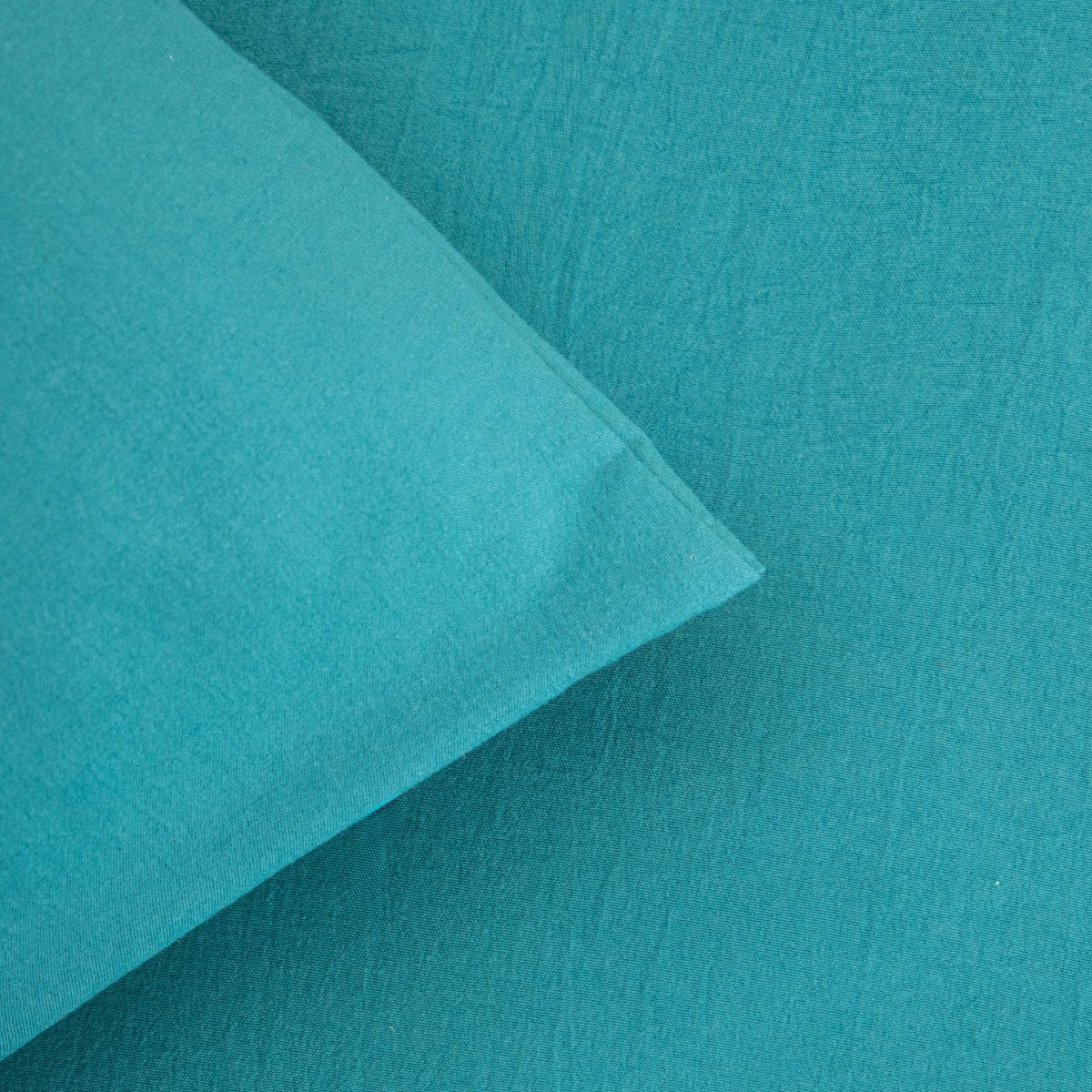 MAISY Washed Microfibre Turquoise Bedding Set 160x200 + 2 Pillowcases