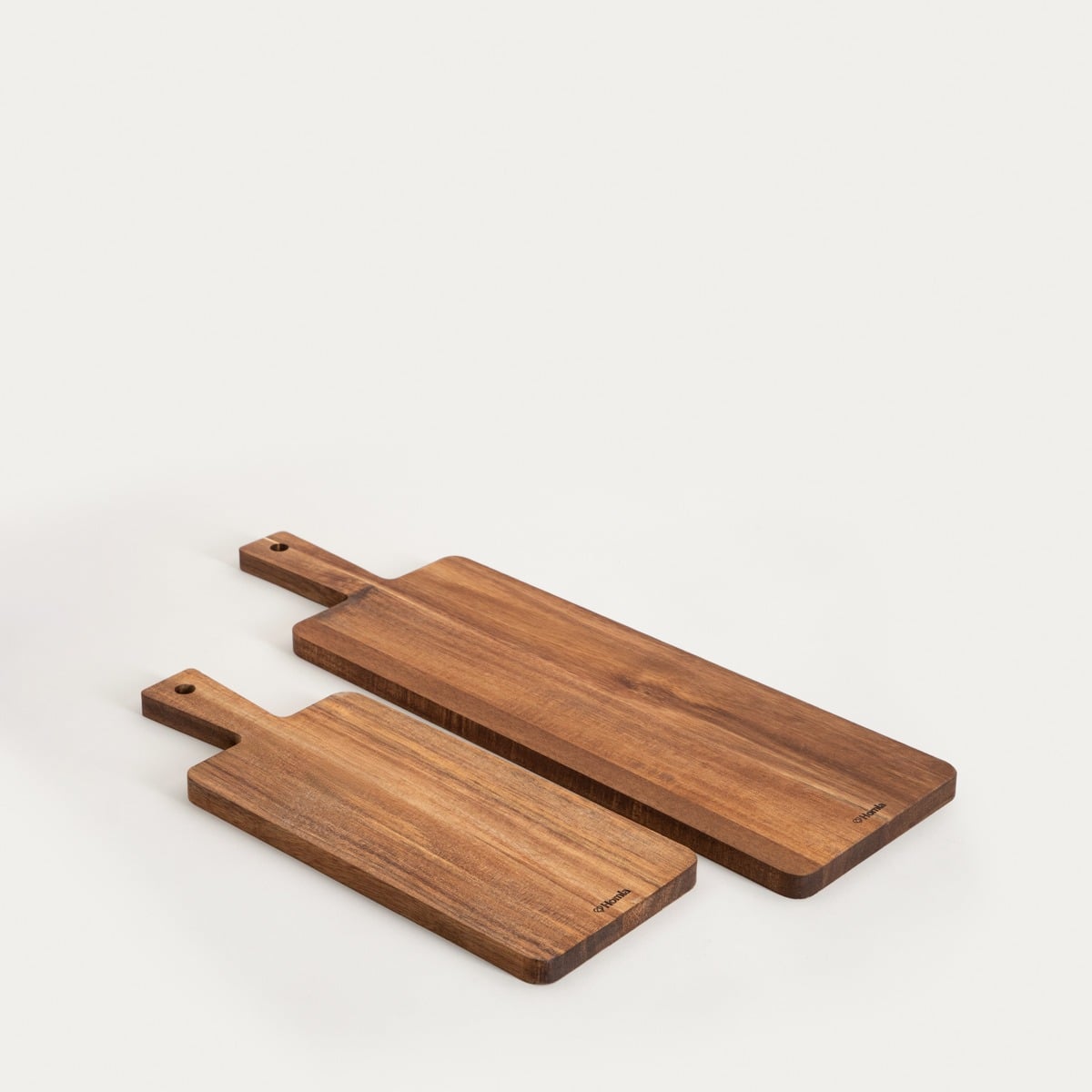 MOOKA Classic Acacia Board Set - 2 Pieces
