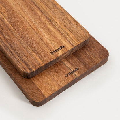 MOOKA Classic Acacia Board Set - 2 Pieces