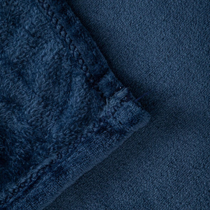 Koc ROTE Thick Blue Blanket 150x200 cm