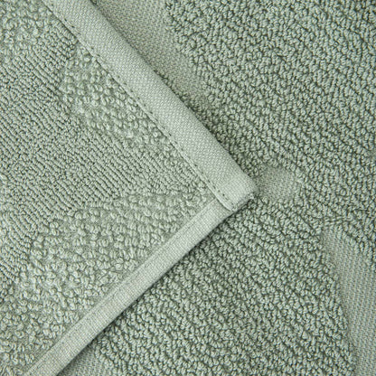 FLORES Pistachio Jacquard Towel 50x90 cm