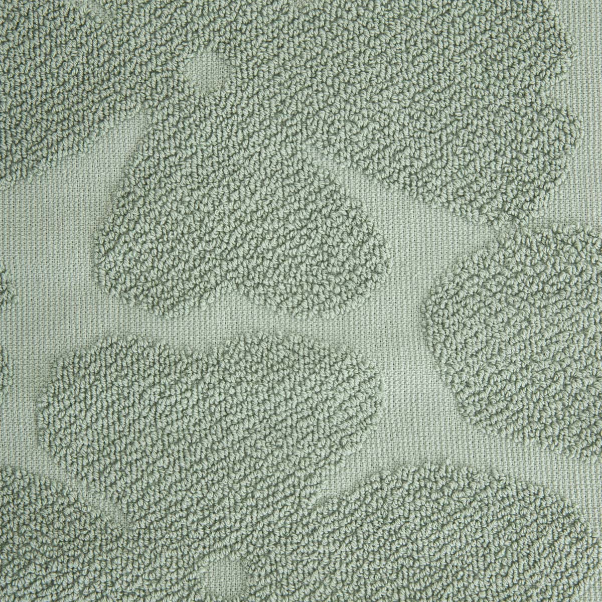 FLORES Pistachio Jacquard Towel 50x90 cm