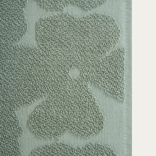 FLORES Pistachio Jacquard Cotton Towel 70x130 cm
