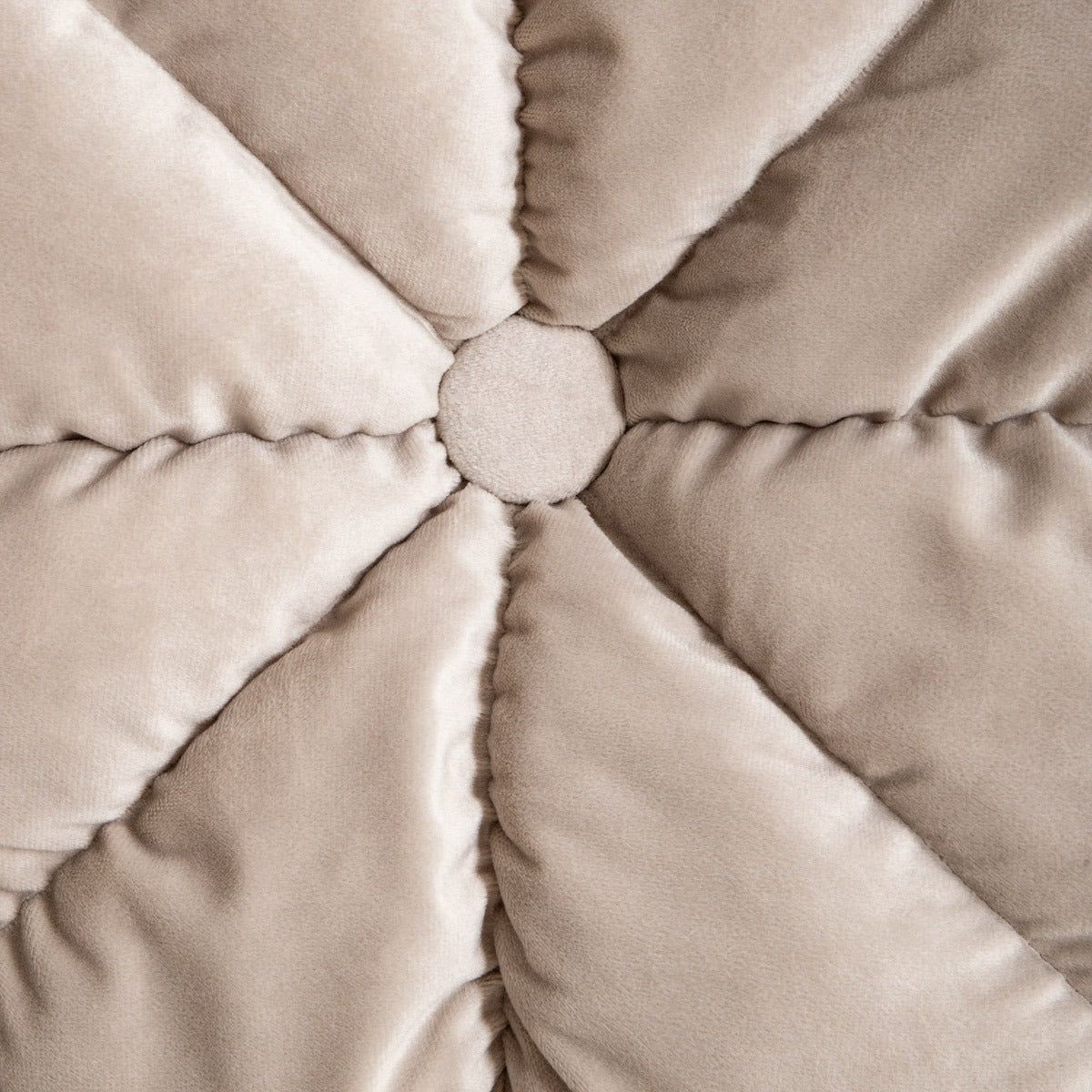 Poduszka Martina Beige Decorative Pillow with Stitching 45x45cm