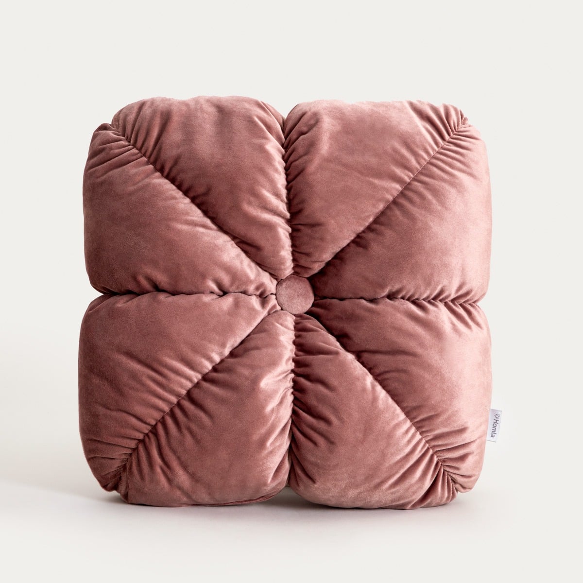 Poduszka Martina Pink Decorative Stitch Living Room Pillow 45x45cm