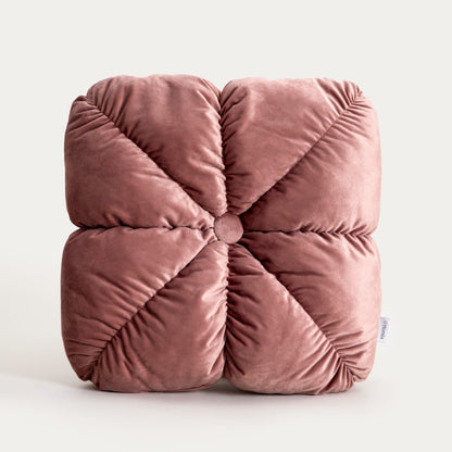 Poduszka Martina Pink Decorative Stitch Living Room Pillow 45x45cm