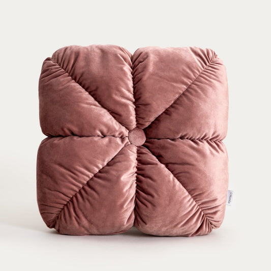 Poduszka Martina Pink Decorative Stitch Living Room Pillow 45x45cm