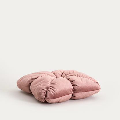 Poduszka Martina Pink Decorative Stitch Living Room Pillow 45x45cm