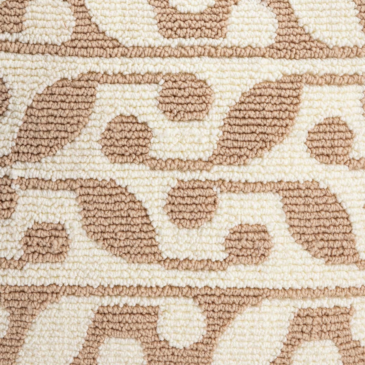 VIKAS Beige Knitted Cushion Cover 45x45cm