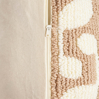 VIKAS Beige Knitted Cushion Cover 45x45cm