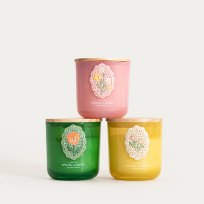 CROHET Spring Garden Scented Candle 300g