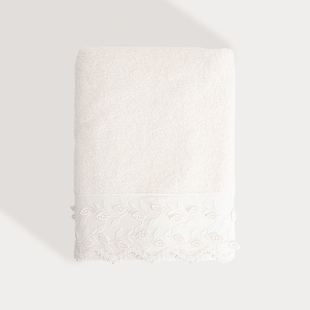 RAVELLO Decorative Embroidered Cotton Towel 70x130 cm