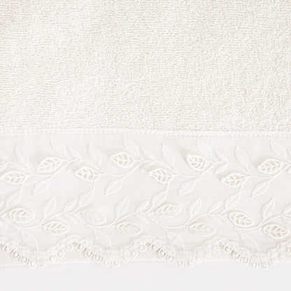 RAVELLO Decorative Embroidered Cotton Towel 70x130 cm