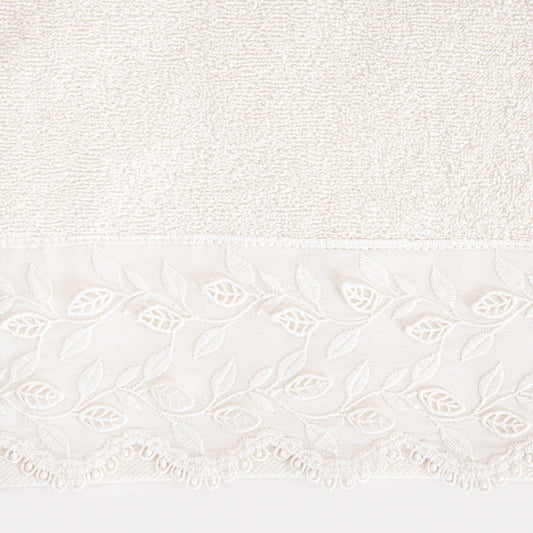 RAVELLO Decorative Embroidered Cotton Towel 70x130 cm
