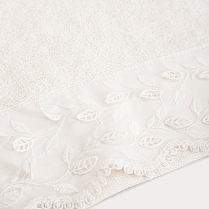 RAVELLO Decorative Embroidered Cotton Towel 70x130 cm