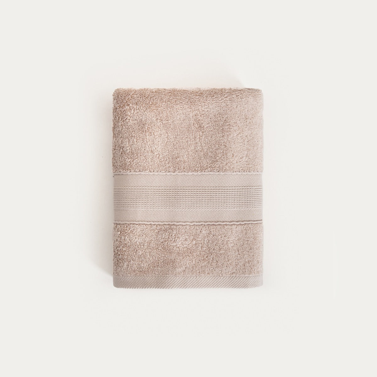 Beige Bamboo Blend Towel 50x90 cm Soft & Absorbent