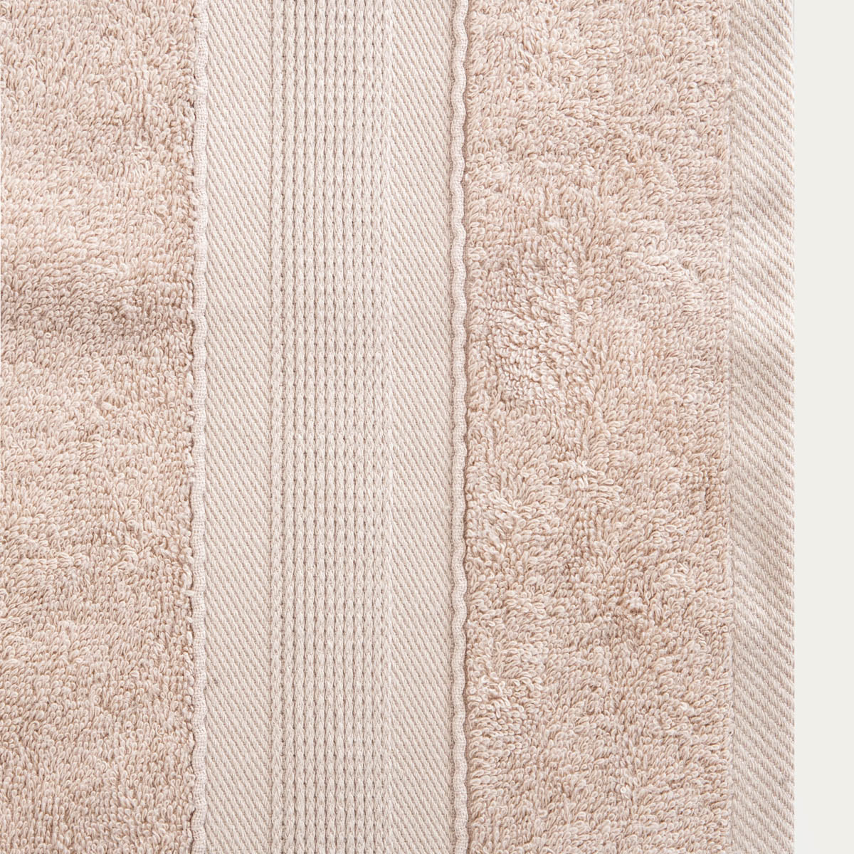 Beige Bamboo Blend Towel 50x90 cm Soft & Absorbent