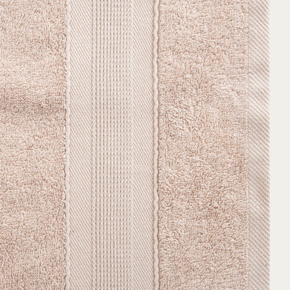 Beige Bamboo Blend Towel 50x90 cm Soft & Absorbent