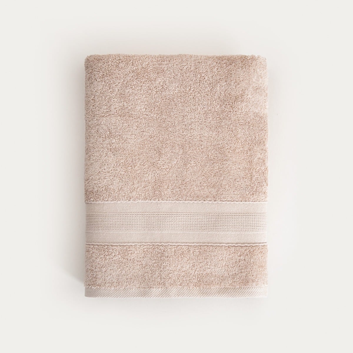 Beige Bamboo Blend Towel 70x130 cm