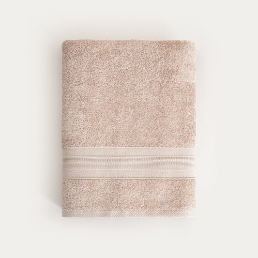 Beige Bamboo Blend Towel 70x130 cm