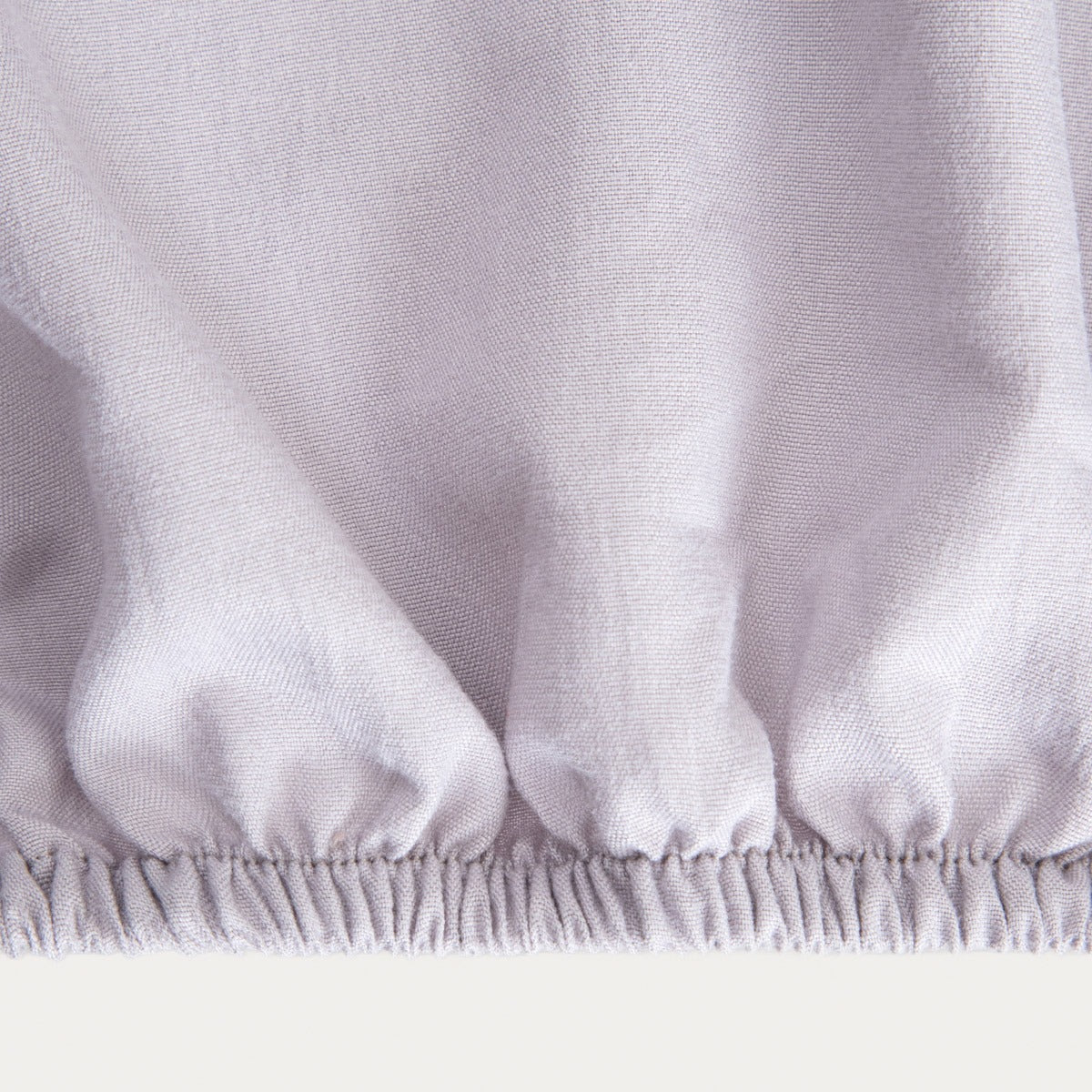 MAISY Washed Microfibre Grey Bed Sheet 90x200 cm