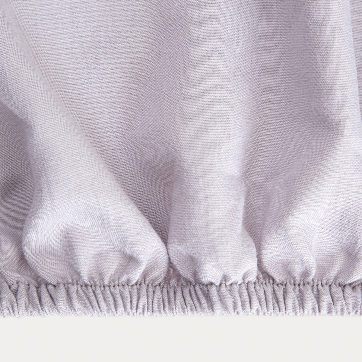 MAISY Washed Microfibre Grey Bed Sheet 140x200 cm