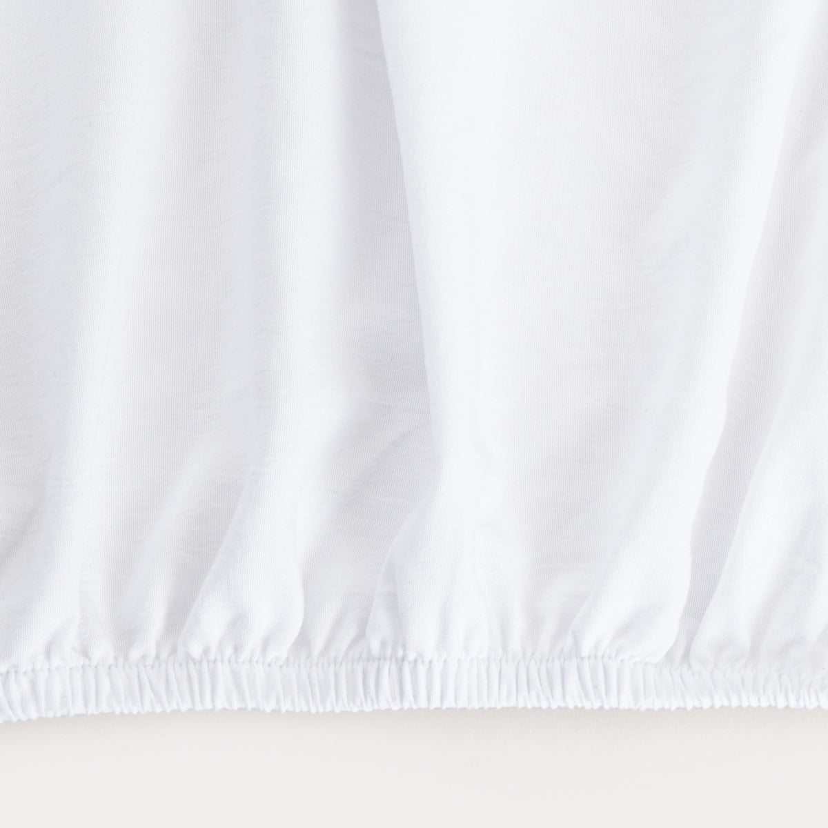 MAISY Washed White Microfibre Bed Sheet 140x200 cm