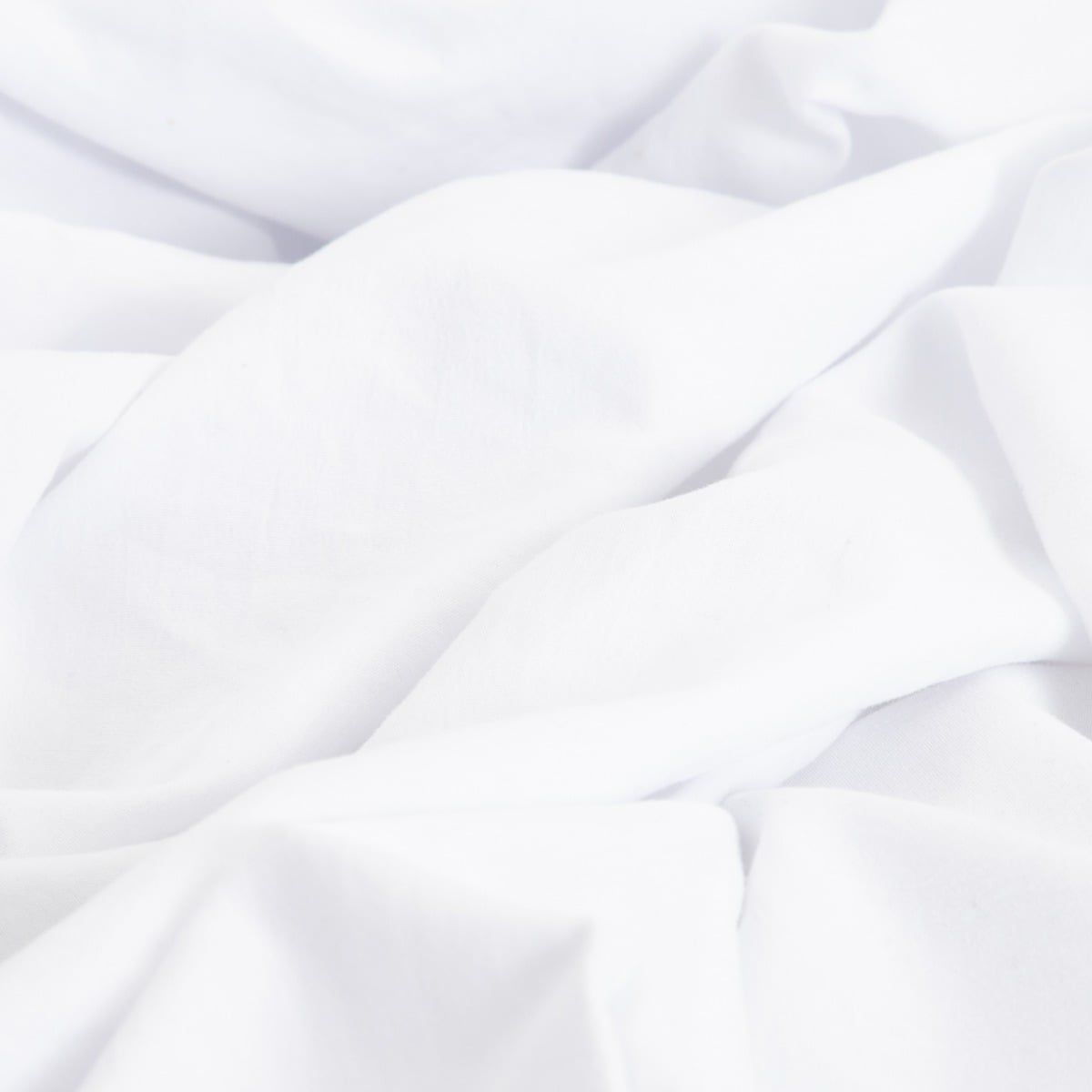 MAISY Washed White Microfibre Bed Sheet 140x200 cm